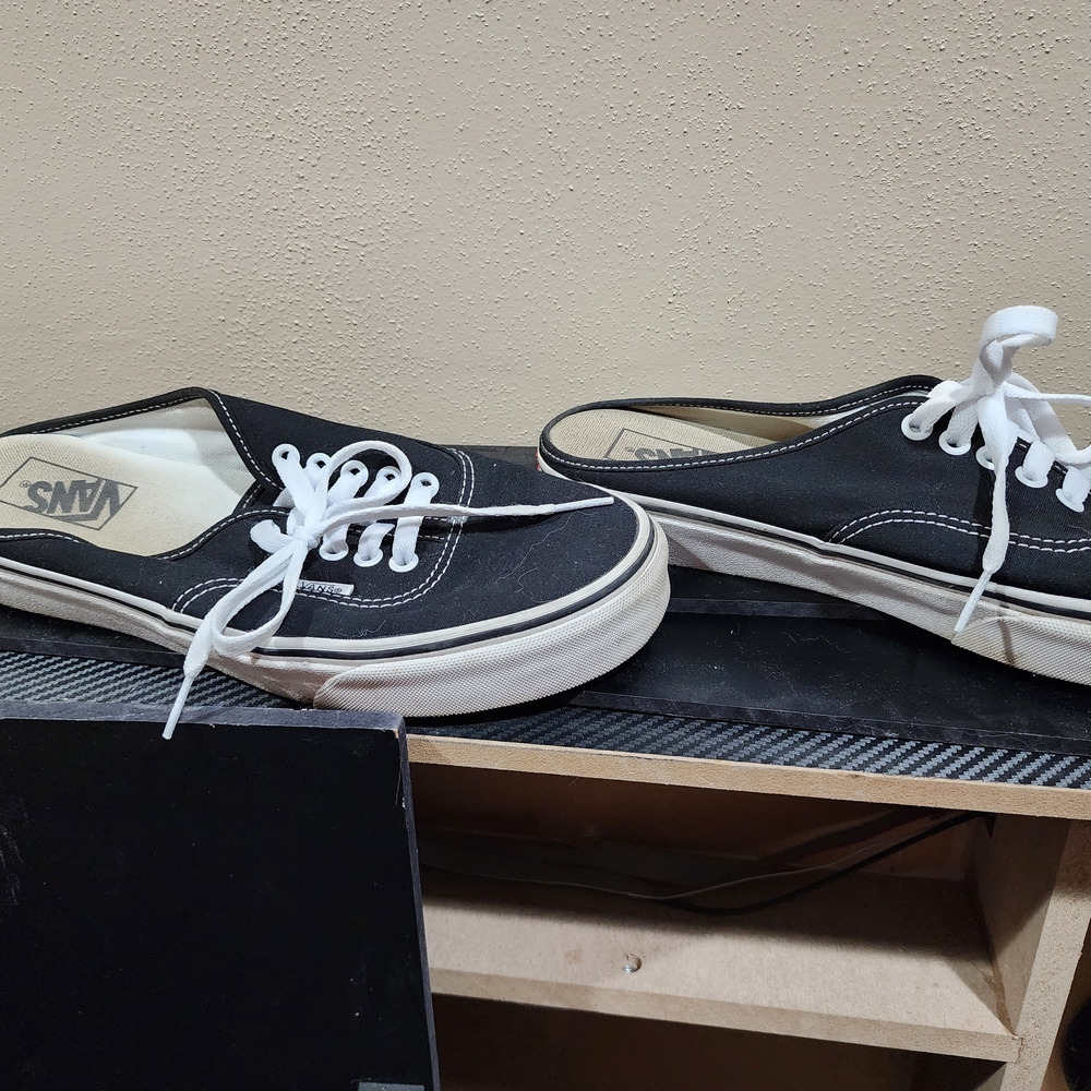 Vans Slip On Mules 10